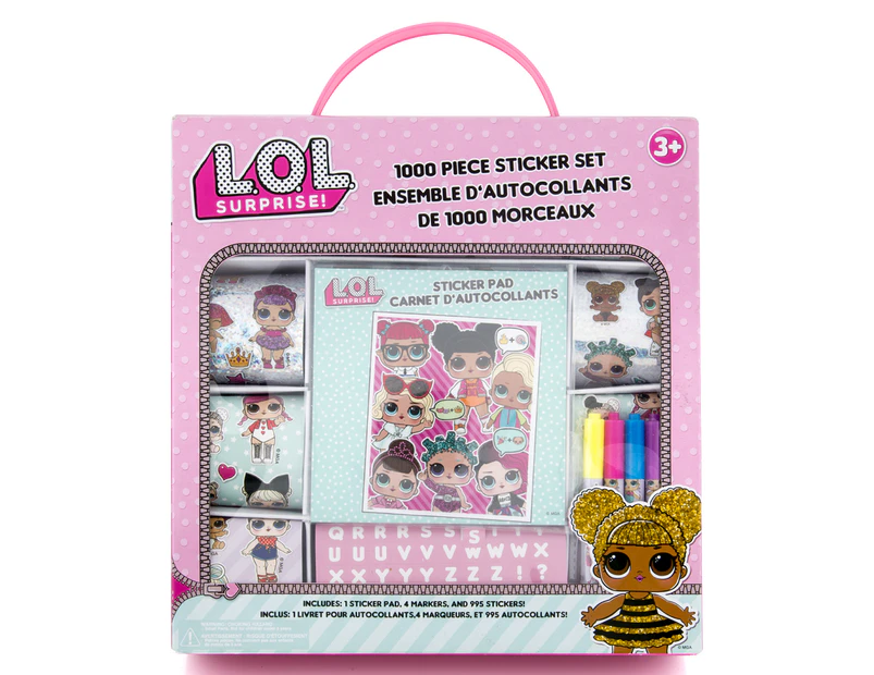 Lol surprise super stationery deals set over 1000 pieces