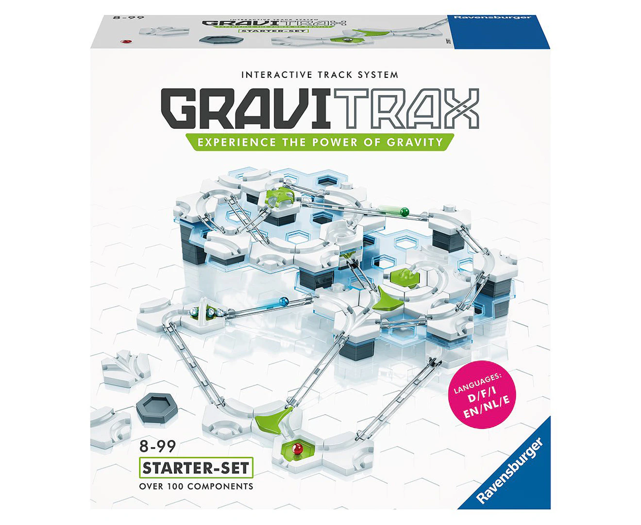 122pc GraviTrax Starter-Set Marble Run Build/Play Kids/Family STEM Toy 8y+