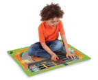 Hot Wheels Felt Mega Mat w/ Vehicle