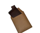 Apollo - Men's Brown Leather Card Holder with Cash Clip