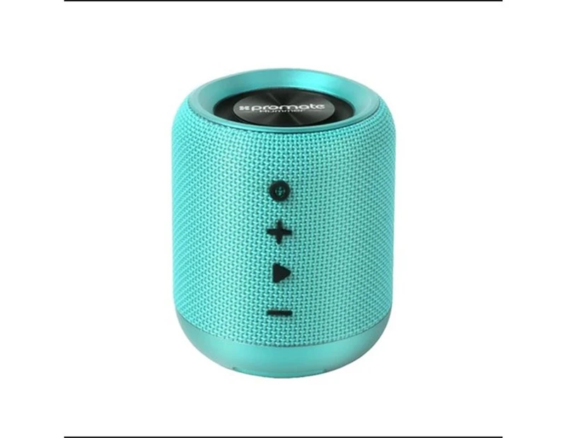 Promate HUMMER.TUR  10W Wireless Bluetooth      Speaker with HD Sound Quality. Built-in Mic.FM Radio. Micro SD Card Slot. Auxiliry port for Smart dev