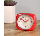 Pearl Silent Alarm Clock 220 - Red - 8.5x7cm