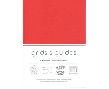 Grids  Guides Red Notebook by Princeton Architectural Press