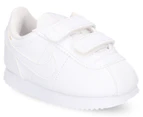 Nike Toddler Cortez Basic SL Shoe - White/White