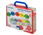 Miniland 40-Piece Activity Buttons Kit