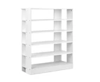 Artiss 6-Tier Shoe Rack Cabinet - White