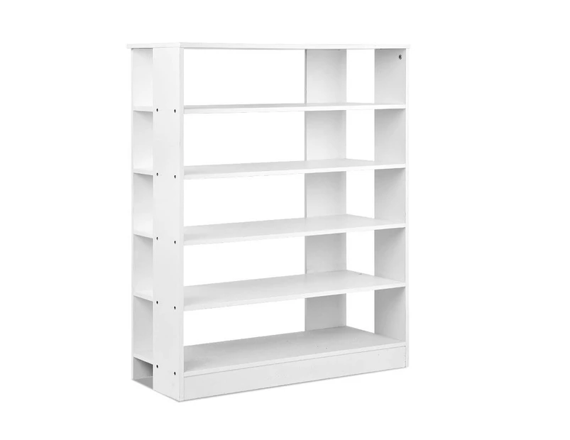 Artiss 6-Tier Shoe Rack Cabinet - White