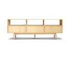 Artiss Wooden Scandinavian Entertainment Unit - Natural