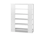 Artiss 6-Tier Shoe Rack Cabinet - White