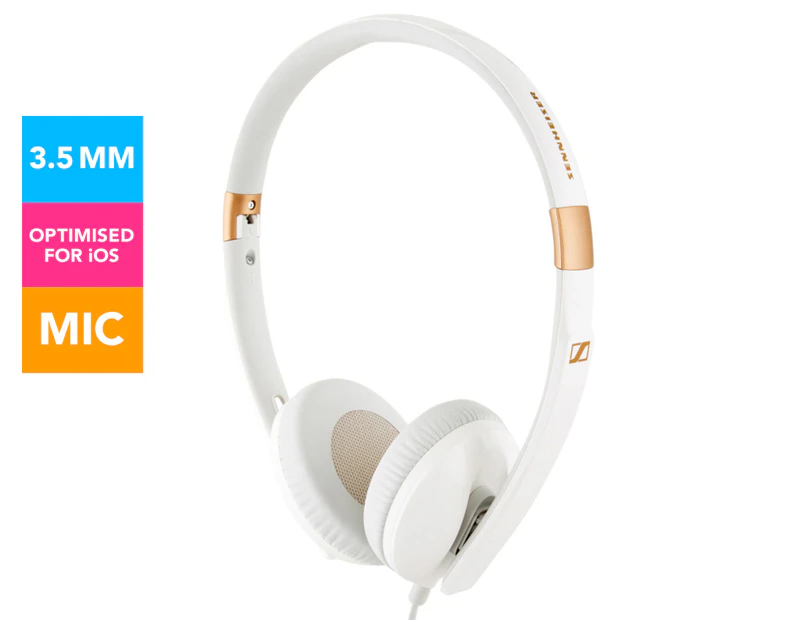 Sennheiser HD 2.30i On-Ear Headphones - White