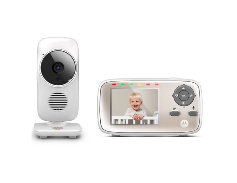 Motorola MBP667 CONNECT Smart Video Baby Monitors with Wi-Fi Internet Viewing  - White