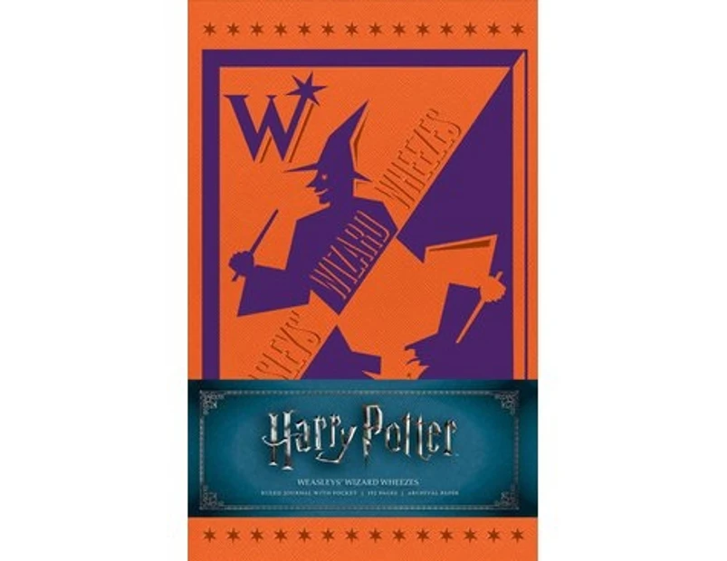 Harry Potter: Weasley's Wizard Wheezes Hardcover Ruled Journal - Notebook / blank book