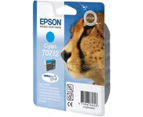 Epson C13T07124012 (T0712) Ink cartridge cyan, 345 pages, 6ml