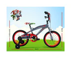 Huffy 16" Kids Bike Bicycle Boys Trailer Training Wheels Basket Disney Gift Avengers