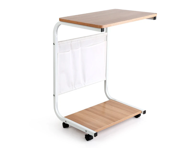 Laptop Desk Computer Table Stand Mobile Portable Wooden Study Bedside Office Bed