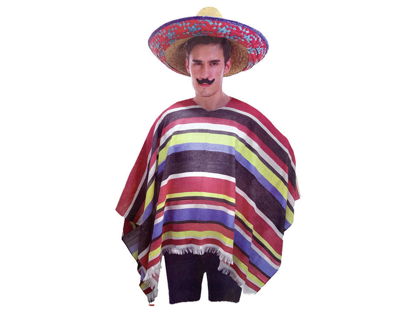 Mexican Poncho Costume | Catch.com.au
