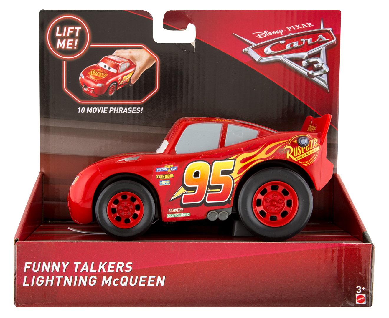 Cars 3 Funny Talkers Lightning McQueen Toy 