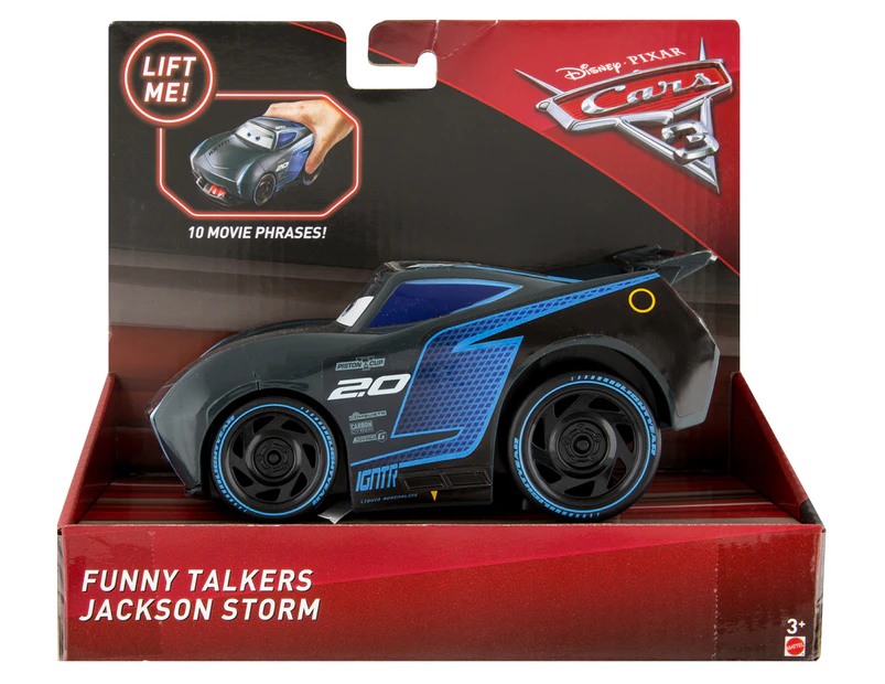 Cars 3 Funny Talkers Jackson Storm Toy