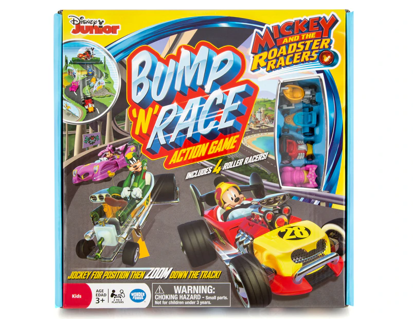 Mickey & The Roadster Racers Bump 'N' Race Action Game