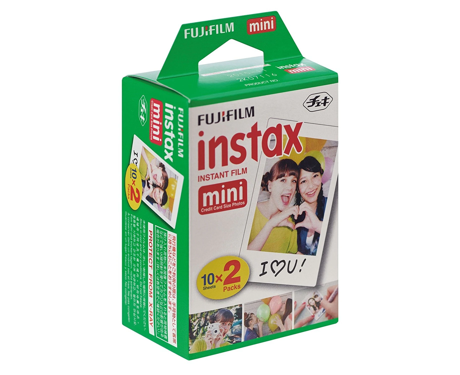 Fujifilm INSTAX Mini Instant Film(20 Packs)-White