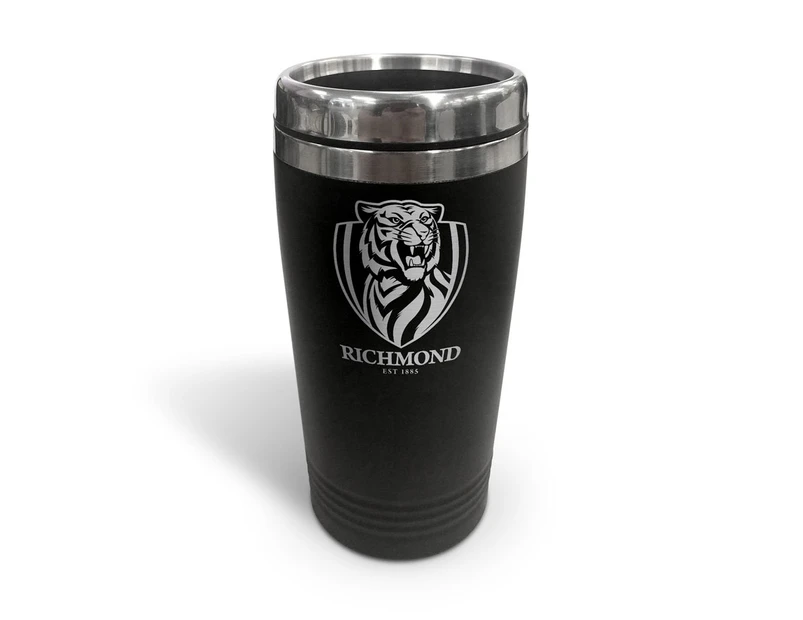 Richmond Tigers AFL TRAVEL Coffee Mug Cup Double Wall Stainless Steel