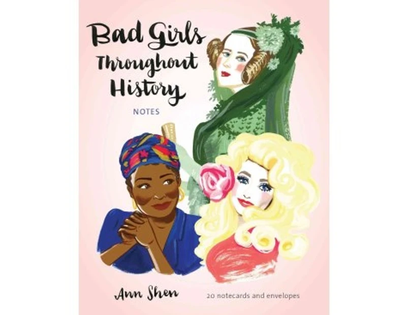 Bad Girls Throughout History Notes - Notebook / blank book