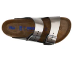 Birkenstock Unisex Arizona Regular Fit Sandal - Metallic Anthracite