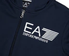 Emporio Armani EA7 Boys' Visibility Zip Hoodie - Navy Blue