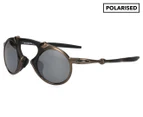 Oakley Men's Polarised Madman Sunglasses - Pewter/Black Iridium 