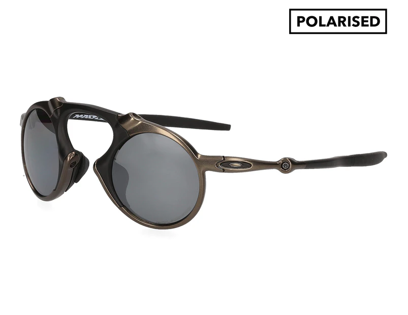 Oakley Men's Polarised Madman Sunglasses - Pewter/Black Iridium 