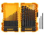 DeWalt 20-Piece Black Oxide Drill Bit Set