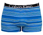 Calvin Klein Men's ID Size XL Cotton Trunk - Stripe Skyview 
