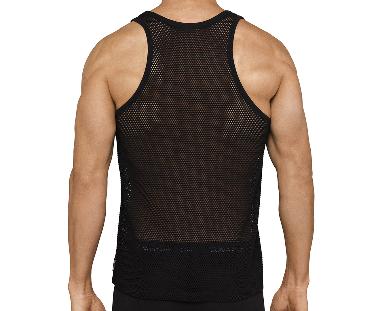 Calvin Klein Body Men's Size S Mesh Tank Top - Black | eBay