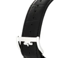 Earnshaw Men's 42mm Longitude Leather Strap Watch - Black