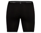 Calvin Klein Men's Light Long Leg Boxer Brief - Black