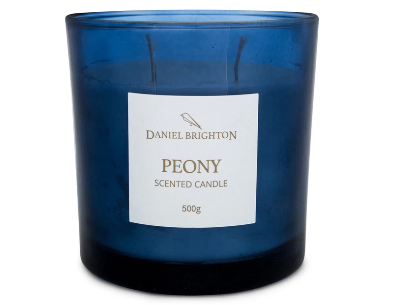 Daniel Brighton Peony Everyday Scented Soy Candle 500g