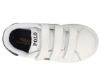 Polo Ralph Lauren Kids' Quilton Bear EZ Shoe - White/Green/Navy 