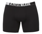 Calvin Klein ID Men's Graphic Microfibre Boxer Brief - Black