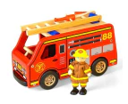 Pintoy Fire Engine W/Fireman