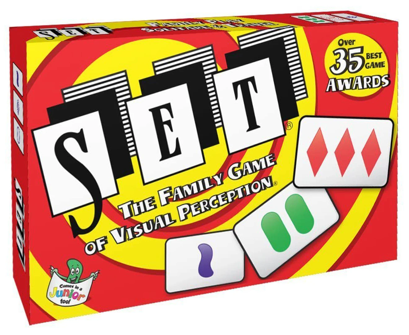 Set Enterprises Family Visual Perception 1-6 Player Kids/Children Card Game 6y+