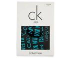Calvin Klein Men's CK One Cotton Trunk - Logo Blue