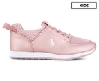 Polo Ralph Lauren Kids' Reygan Gore Shoe - Pink Metallic
