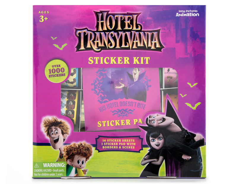 Hotel Transylvania 1000+ Stickers & Sticker Pad Set