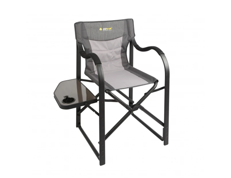 OZtrail Directors Vista Chair With Side Table Chair
