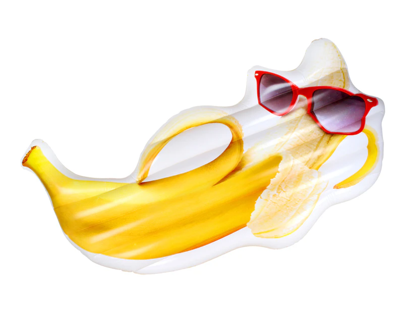AirTime Inflatable Kool Fruitz Bananarama Pool Float - Yellow