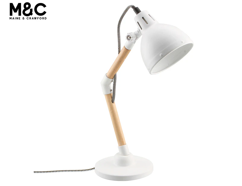 Maine & Crawford Luminite Modo Table Lamp - White