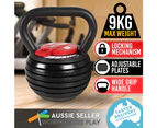 9KG Kettle Bell Dumbbell Training Weight Gym Strength Exercise Kettlebell