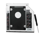 Apple Macbook Pro/Unibody 13" 15" 17" Hard Drive Caddy Optical Bay 2nd HDD/SSD SATA Replaces DVD-D 9.5mm