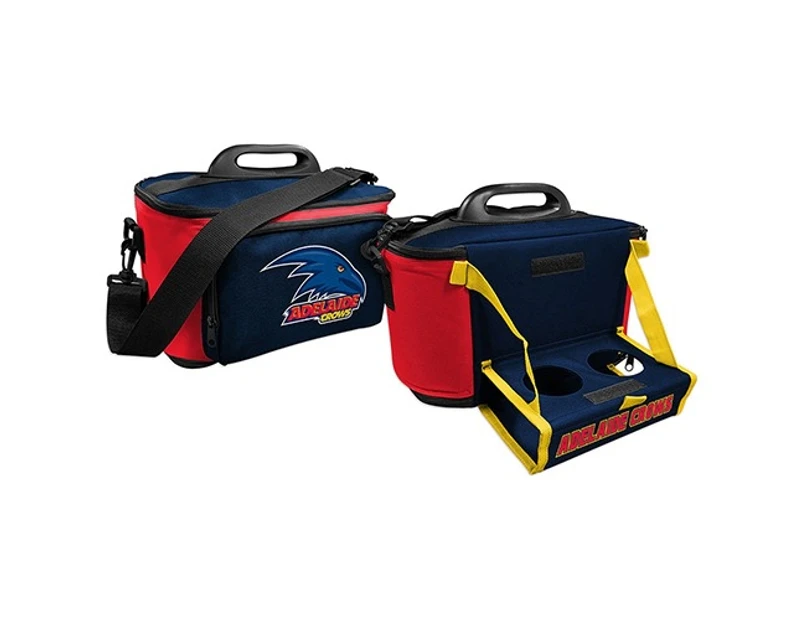 Adelaide Crows AFL Lunch Cooler Bag With Drink Tray Table
