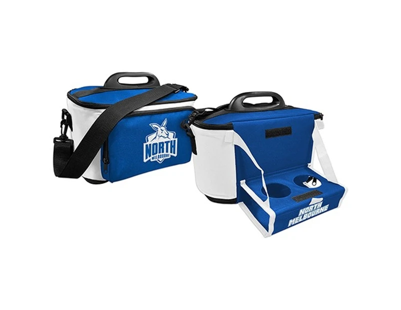 North Melbourne Kangaroos AFL Lunch Cooler Bag With Drink Tray Table